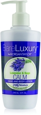 Bare Luxury käte-ja kehalosjoon Bare Luxury Calm (lavendel&sage) lotion 240 ml