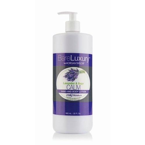 Bare Luxury käte-ja kehalosjoon Bare Luxury Calm (lavendel&sage) lotion 946 ml