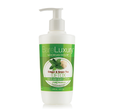 Bare Luxury käte-ja kehalosjoon Bare Luxury Detox (ginger&green tea) lotion 240 ml