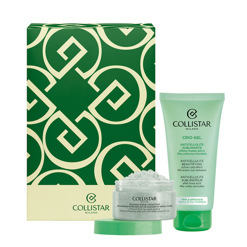 BODY SET 2025 - Tselluliidivastane krüogeel 175ml  + Talasso Krüo kehakoorija 150g