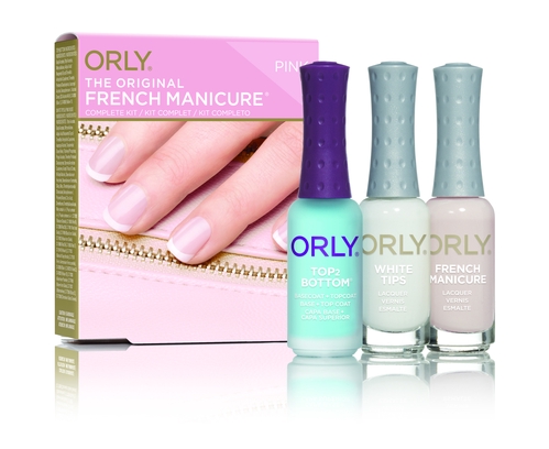 French Manicure Kit Pink prantsuse maniküüri komplekt