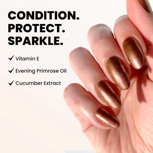 kur Shimmering Nail Highlighter Molten