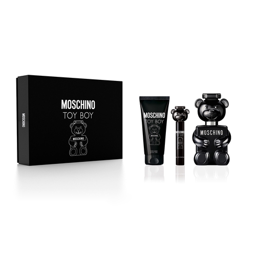 Moschino TOY BOY edp kinkekomplekt meestele 100 ml+kehageel 100 ml+ edp spray 10 ml