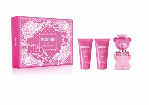 Moschino Toy2 Bubble Gum edt kinkekomplekt naistele 50 ml+dušigeel 50 ml+ihupiim 50 ml