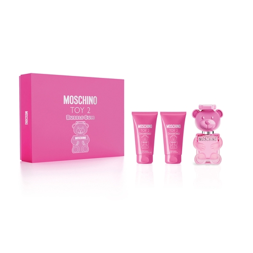 Moschino TOY2 Bubble Gum  edt kinkekomplekt naistele 50 ml+dušigeel 50ml+ihupiim 50ml