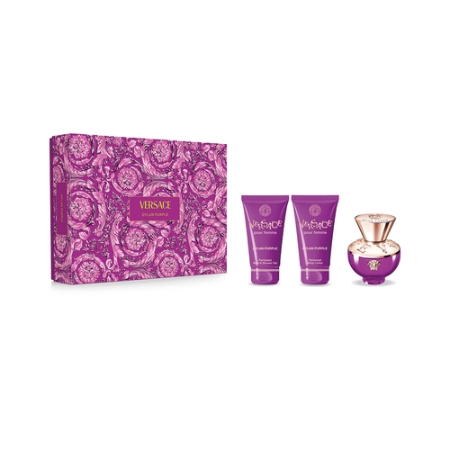 Versace Dylan Purple pour femme edp kinkekomplekt naistele 50 ml+ihupiim 50ml+dušigeel 50 ml