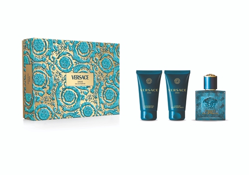 Versace Eros edp kinkekomplekt meestele 50 ml+habemeajamisjärgne palsam 50 ml+dušigeel 50 ml