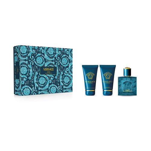 Versace Eros man edt kinkekomplekt  meestele 50 ml+dušigeel 50 ml+habemeajamisjärgne palsam 50ml