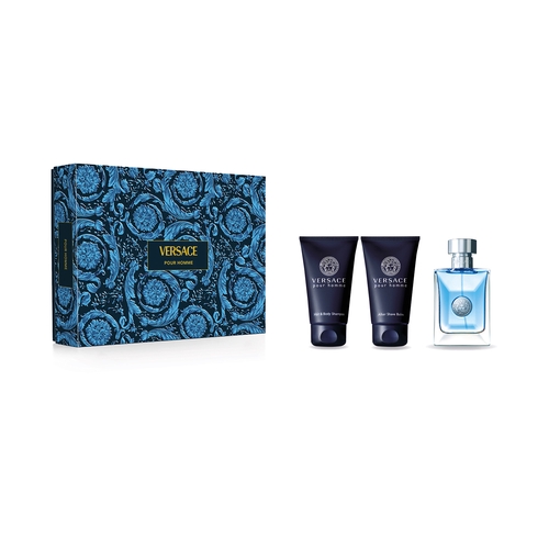 Versace Pour Homme edt kinkekomplekt meestele 50 ml+dušigeel 50 ml+habemeajamisjärgne palsam 50 ml